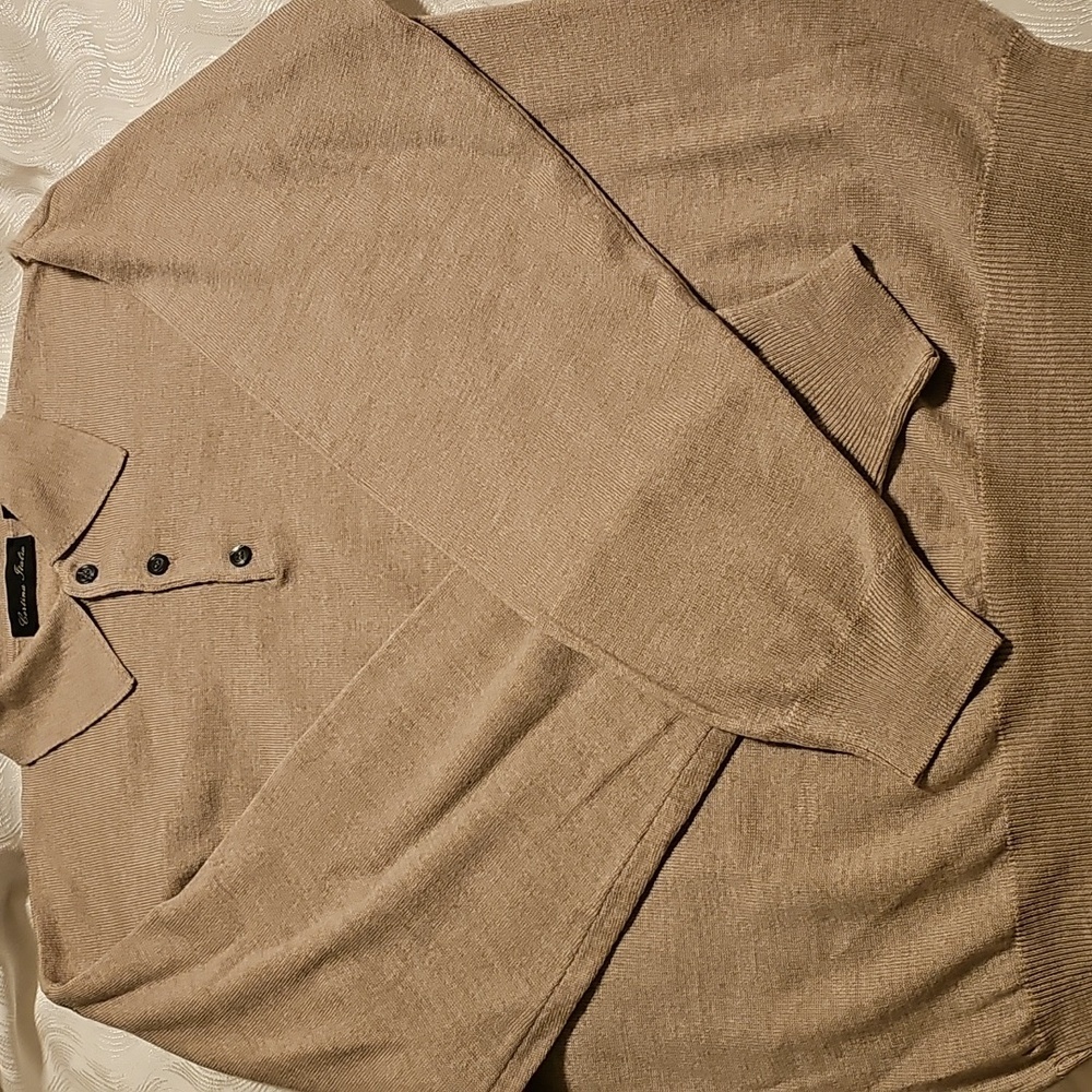 Cortina Italia mens xl polo sweater 100% wool excellent condition - Picture 7 of 11